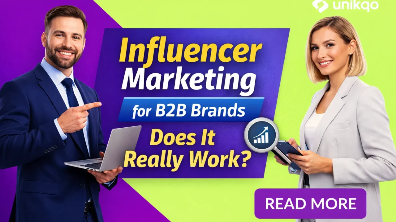 Influencer marketing insights for B2B