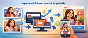 influencer generated content ads example