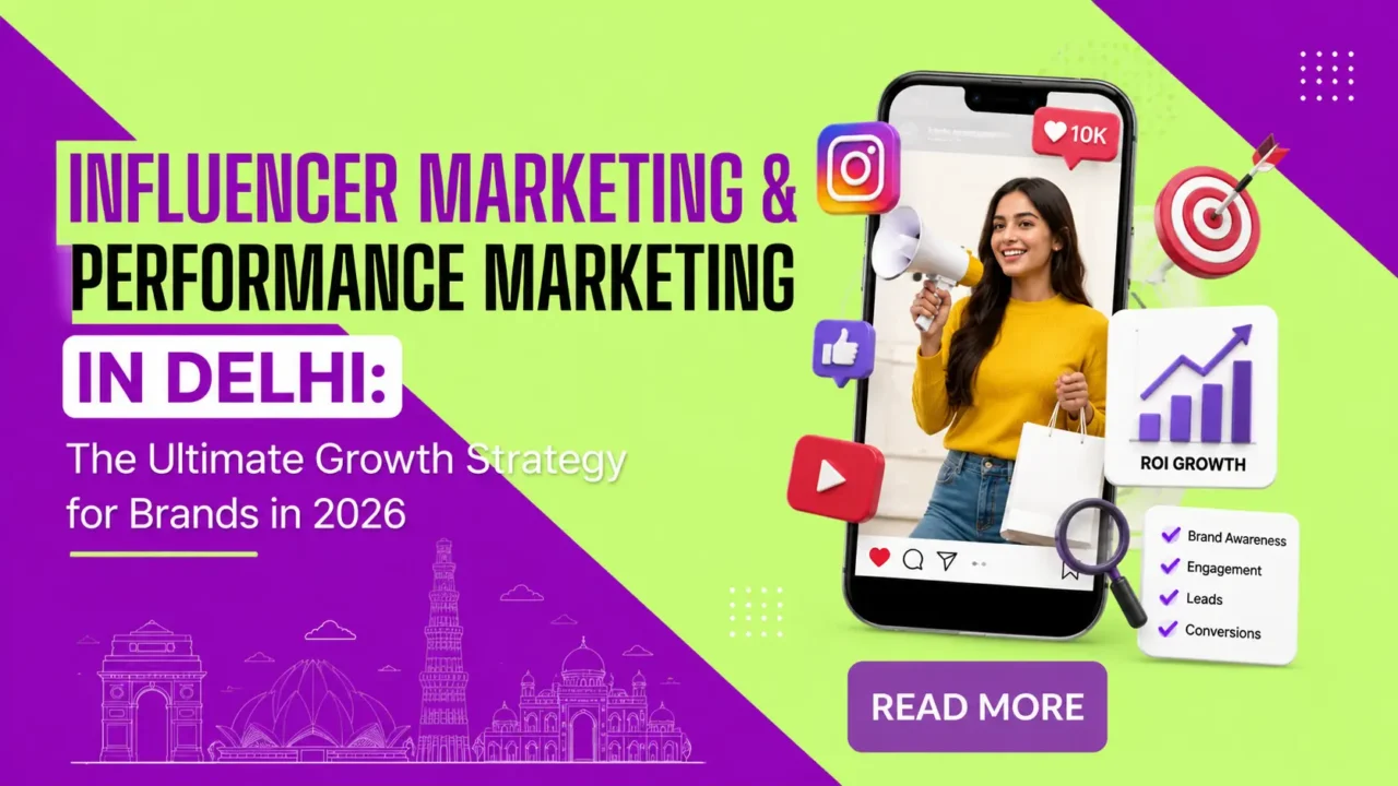 Influencer Marketing & Performance Marketing in Delhi The Ultimate Growth Strategy for Brands in 2026