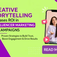 Creative storytelling for influencer marketing