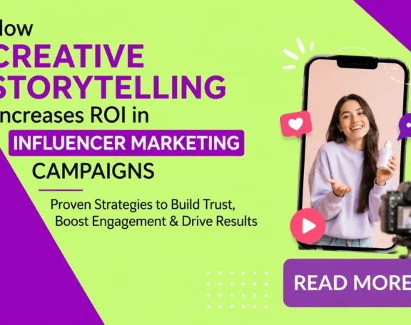 Creative storytelling for influencer marketing