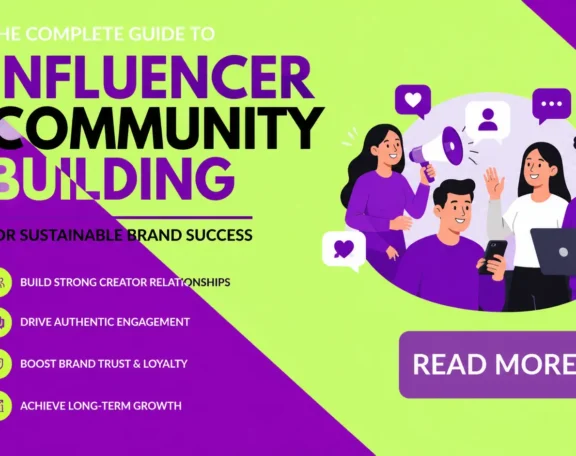Influencer community building for success