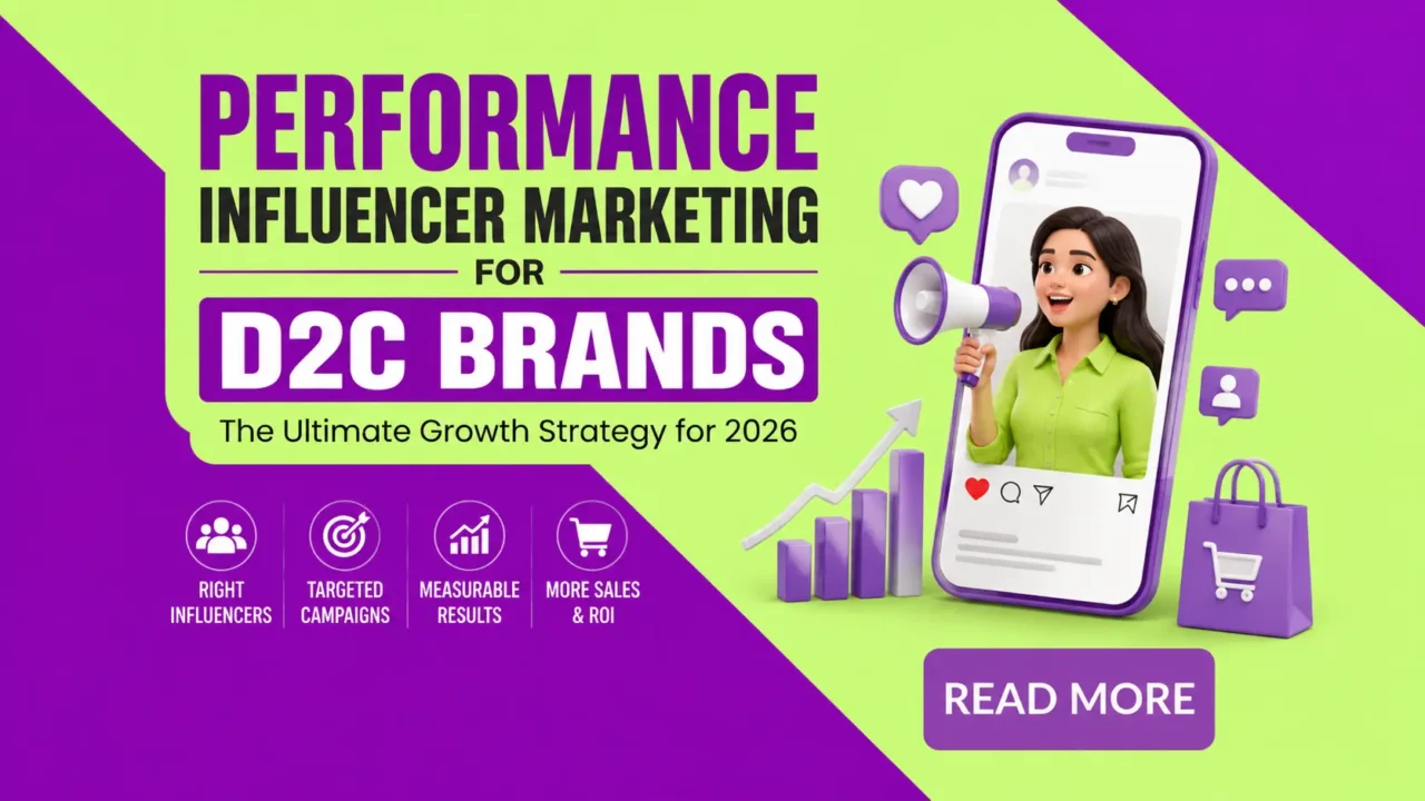 Performance-driven influencer marketing for D2C brands