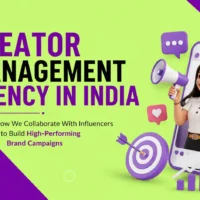 Creator management agency in India