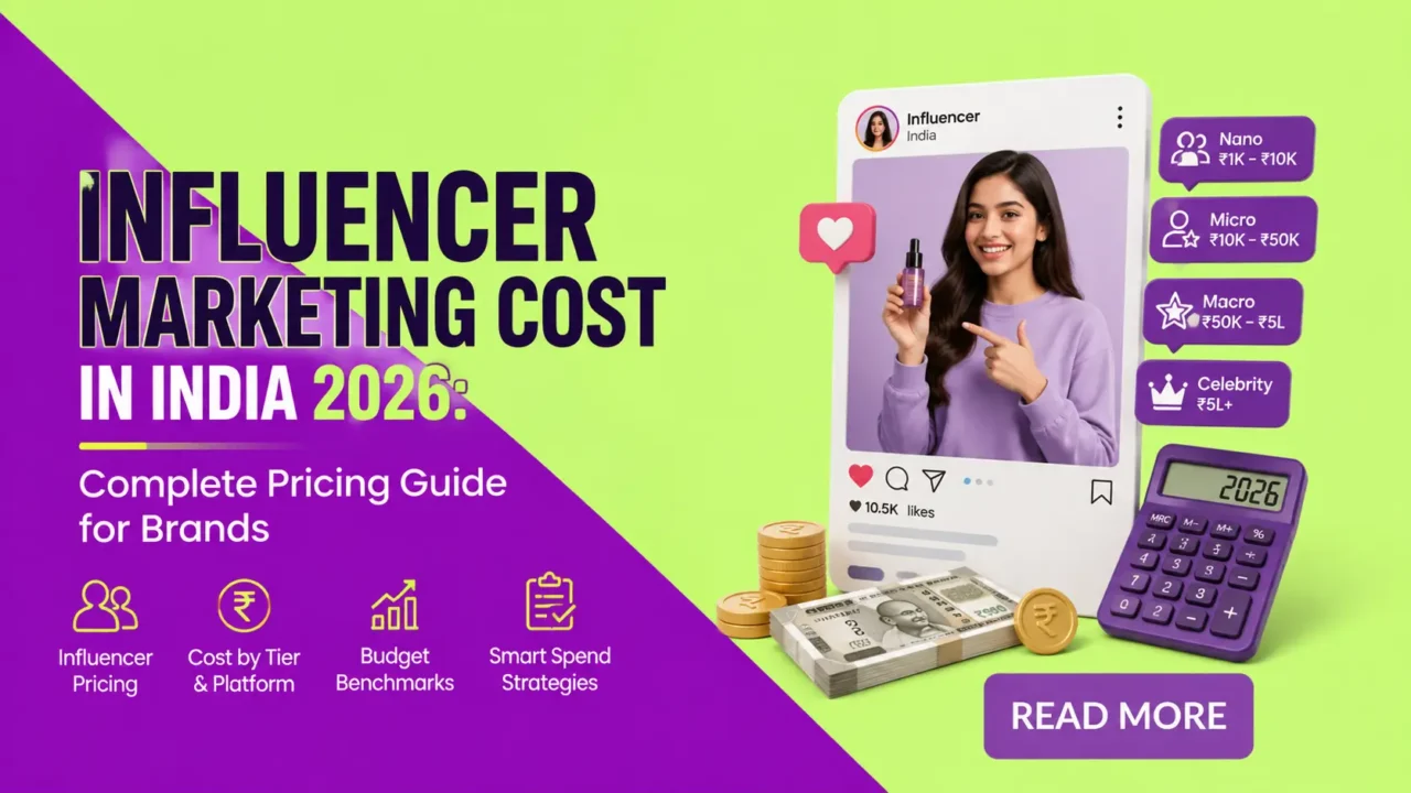 Influencer Marketing Costs in India 2026
