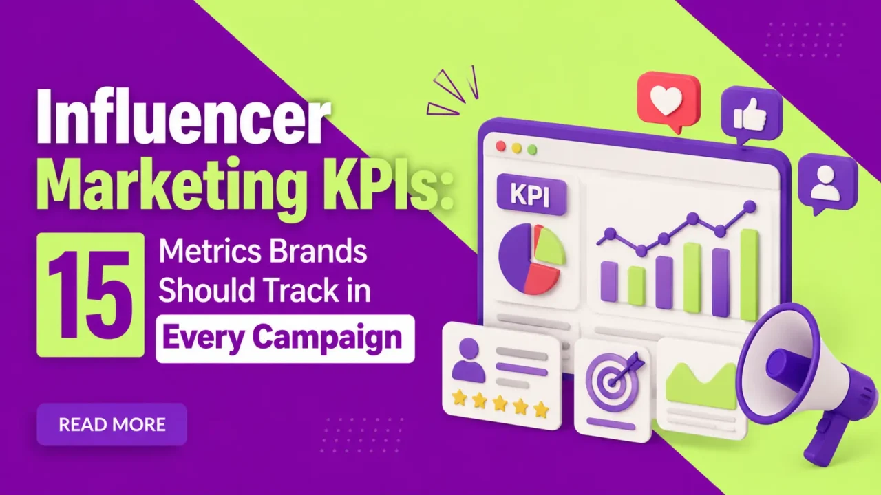 Influencer Marketing KPI Dashboard