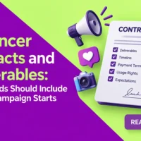 Influencer Contracts & Deliverables What Brands Should Include