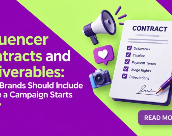 Influencer Contracts & Deliverables What Brands Should Include
