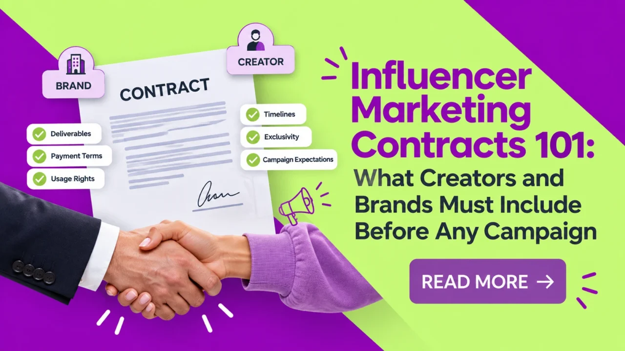 Influencer Marketing Contracts 101