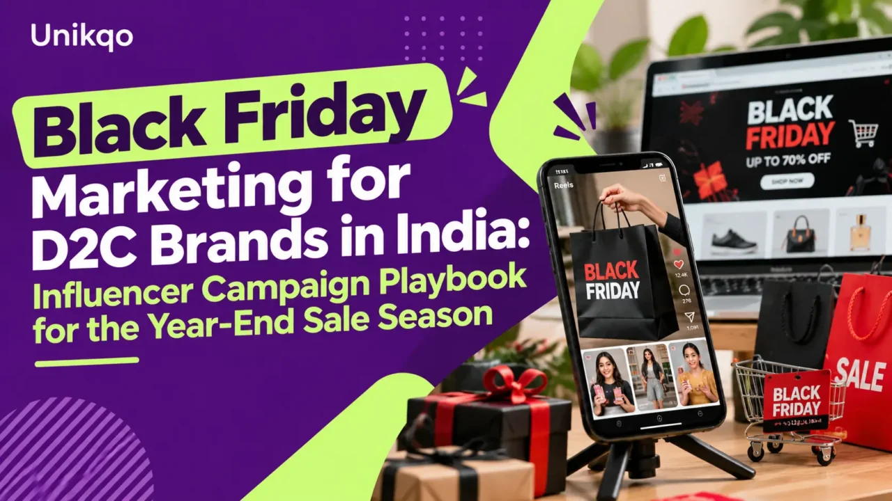 Black Friday Influencer Playbook
