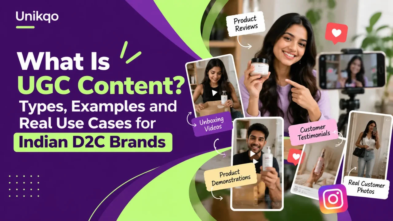 UGC Content Ideas for Indian D2C Brands